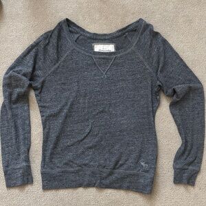 Abercrombie & Fitch grey long sleeve